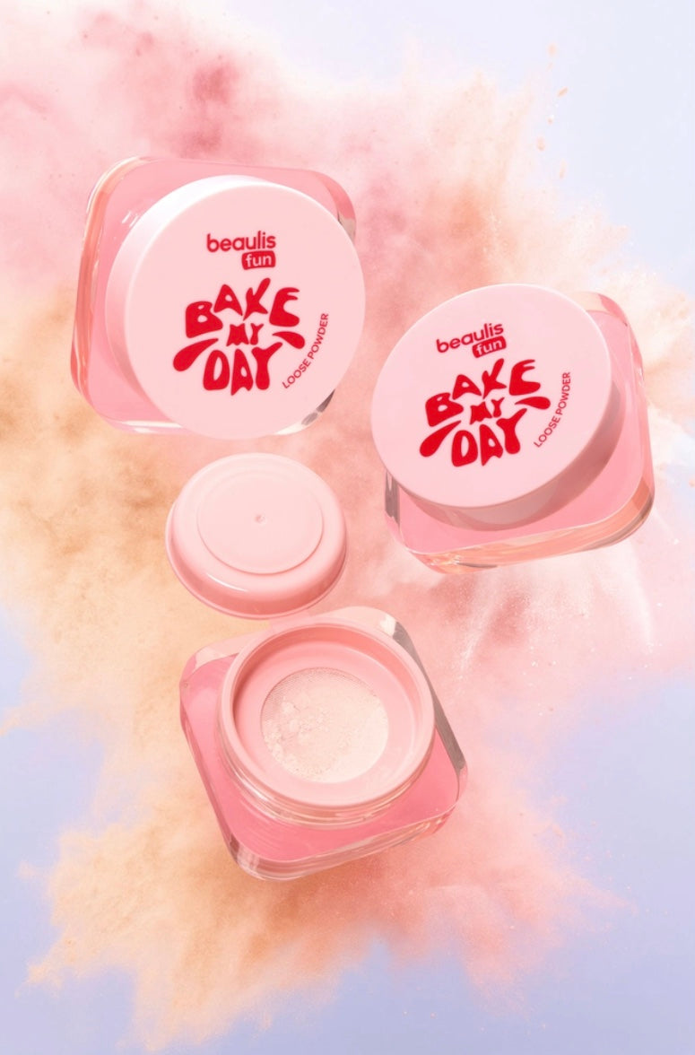 Beaulis fun BAKE MY DAY Loose Powder 108 Nude Transparent
