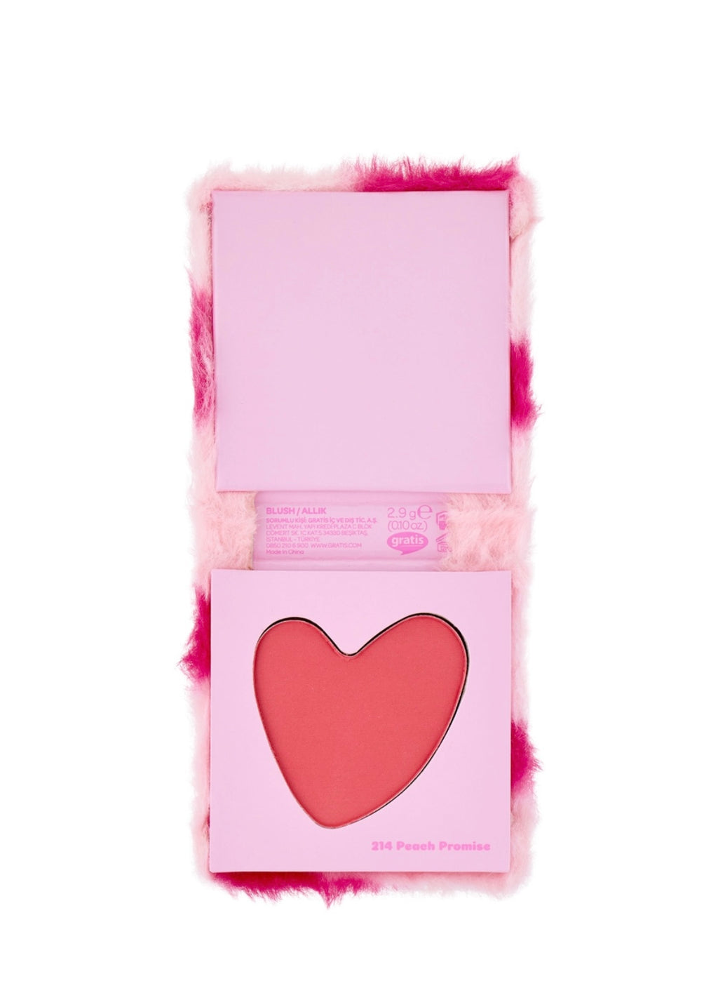 Brasilia Fun Blushing With Love Blush 214 Peach Promise
