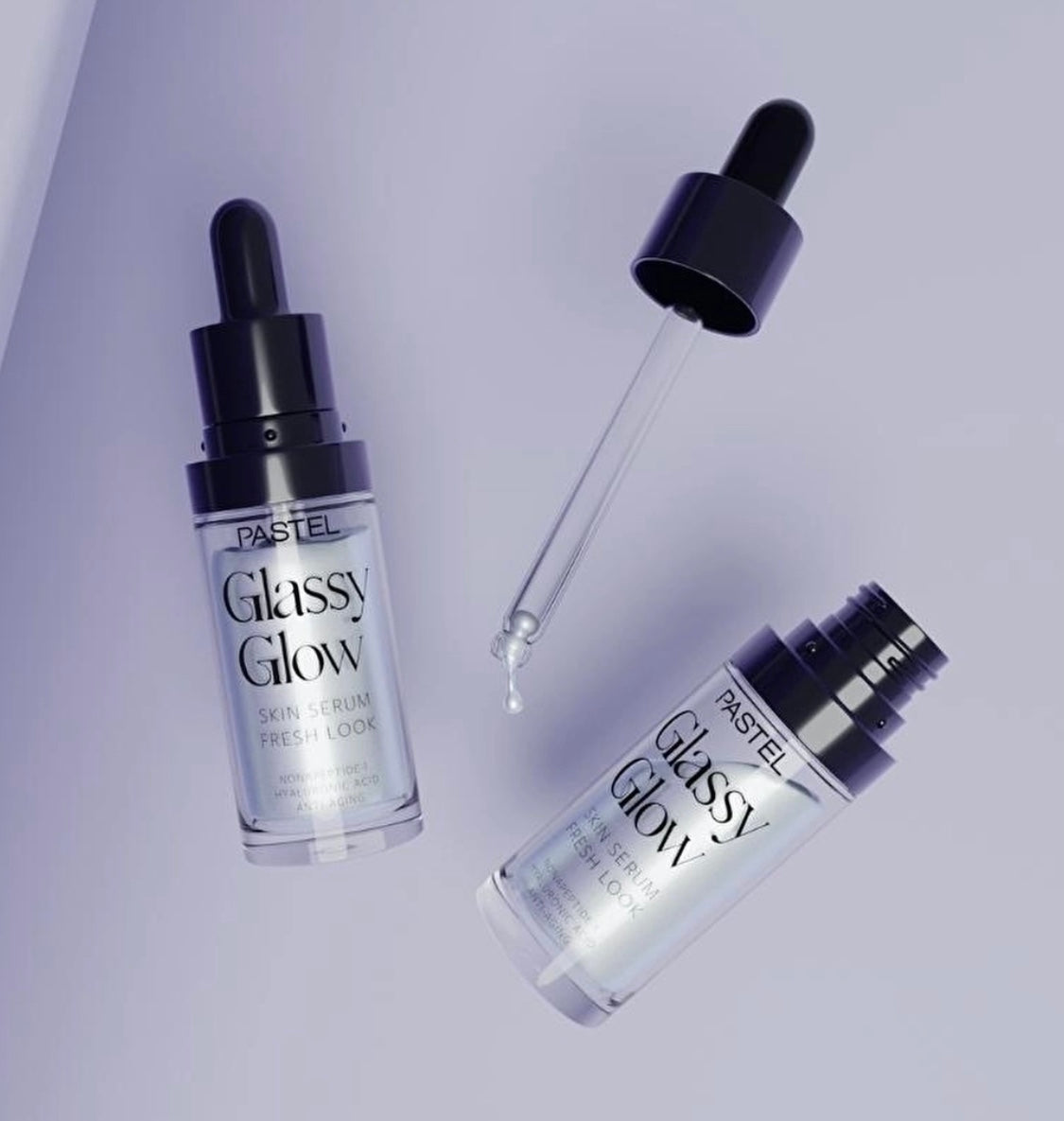 Pastel Makeup To Skincare Glassy Glow Skin Serum