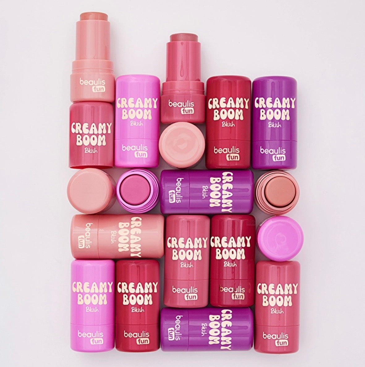 Beaulis Fun Creamy Boom Stick Blush 145 Creamy Glory