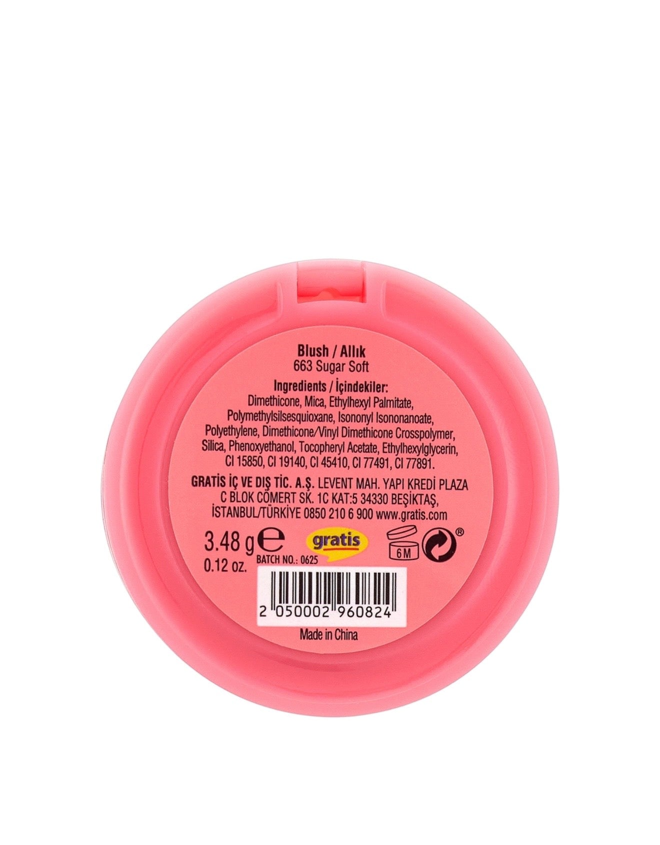 Beaulis Cloud It Blush 663 Sugar Soft