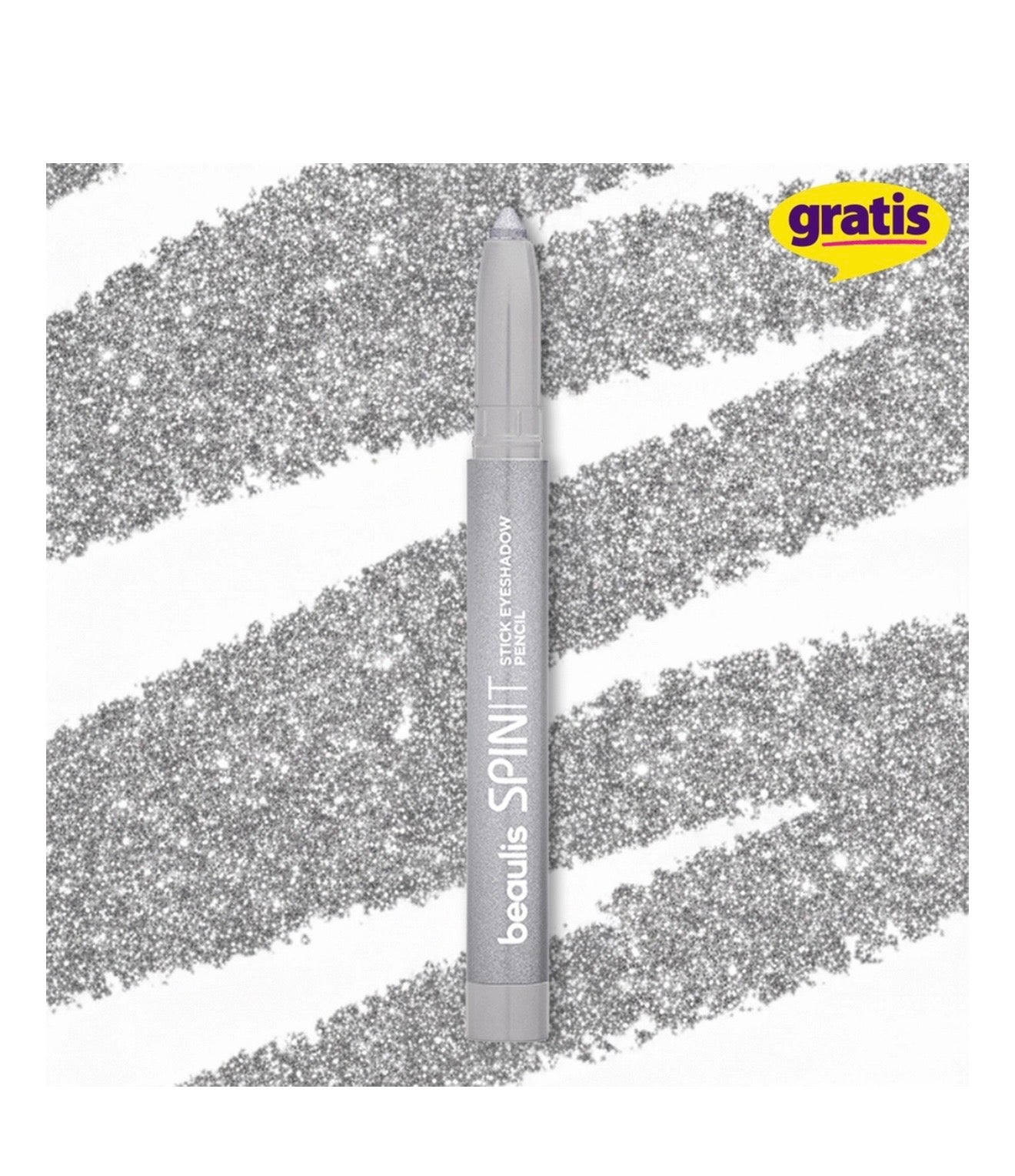 Beaulis Spin It Eyeshadow Stick 404 Metallic Gray
