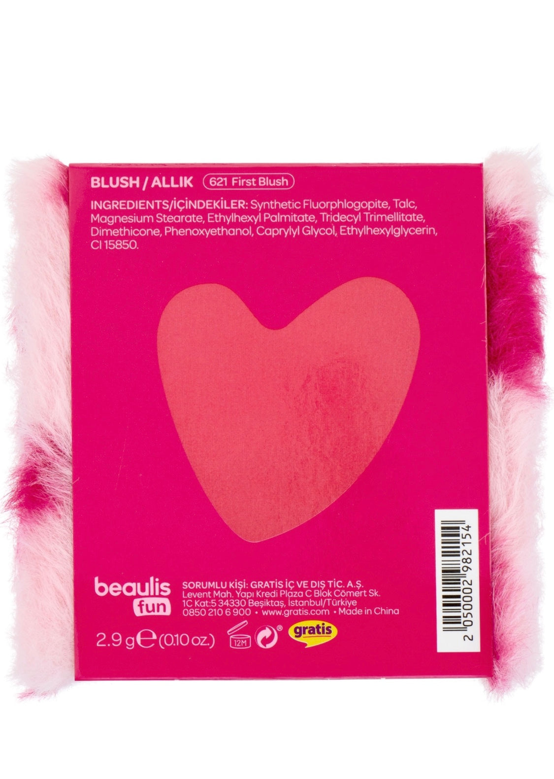 Beaulis Fun Blushing With Love Blush 621 First Blush