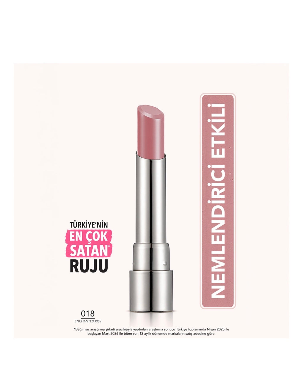 Flormar Sheer Up 018 Enchanted Kiss