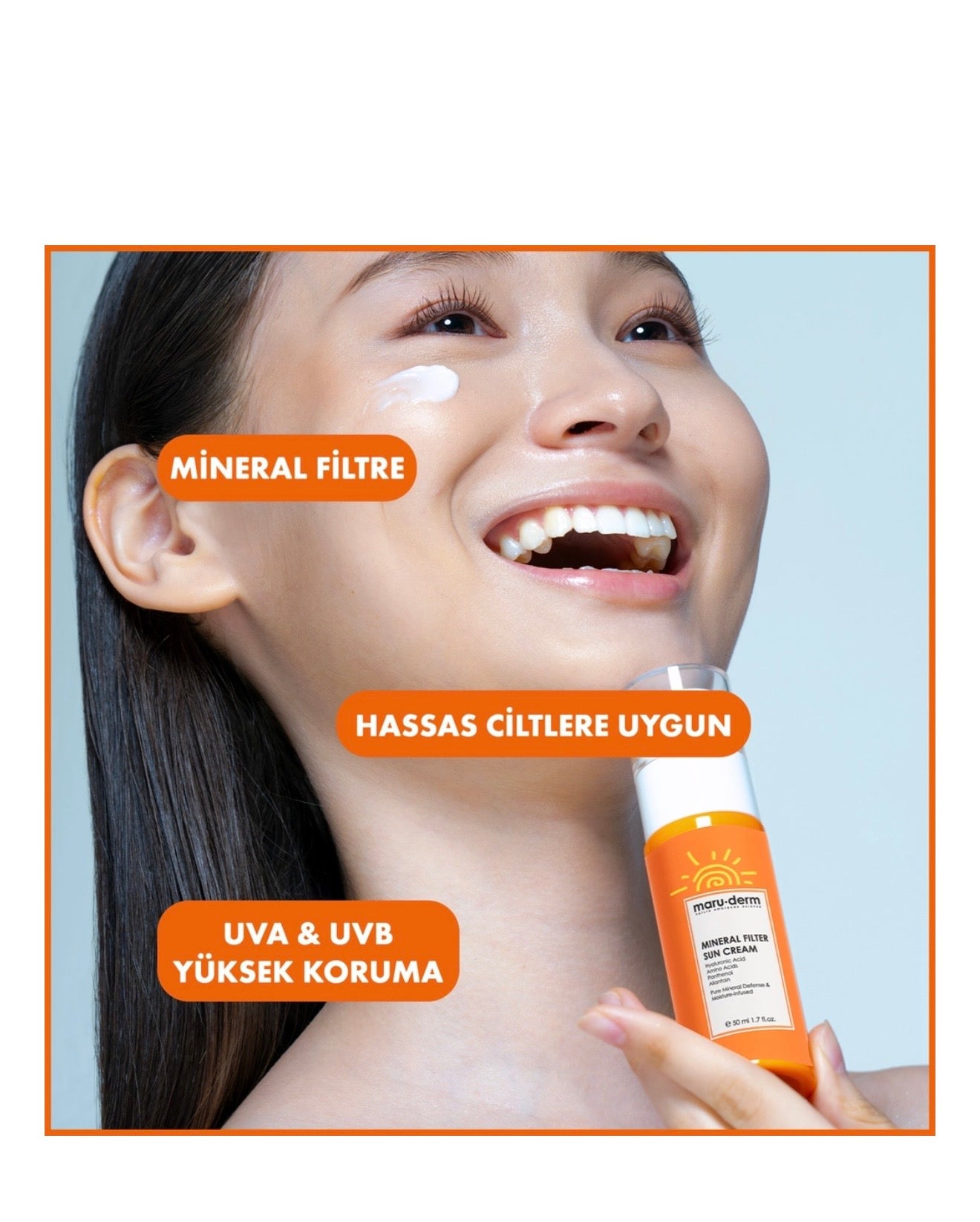 Maruderm SPF 50+ Mineral Filter Sun Cream