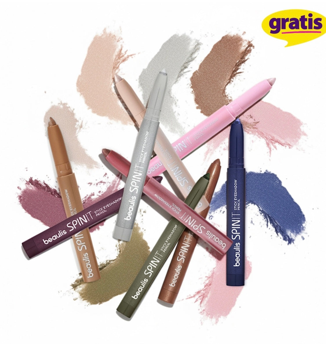 Beaulis SPIN IT Stick Eyeshadow Pencil 347 Ruby Red