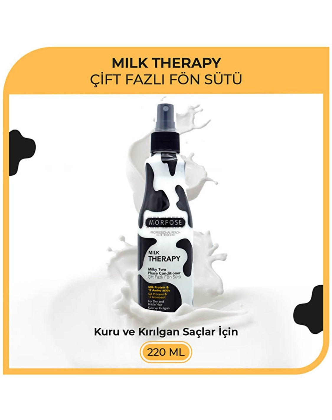Morfose Milk Therapy milky Two Phase Conditioner 220 ml