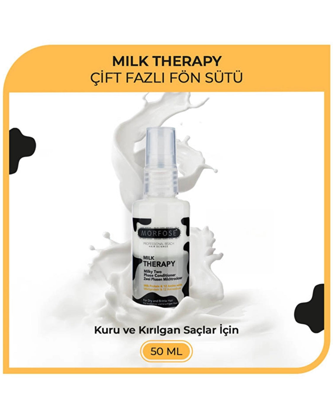 Morfose Milk Therapy Milky Two Phase Conditioner 50 ml