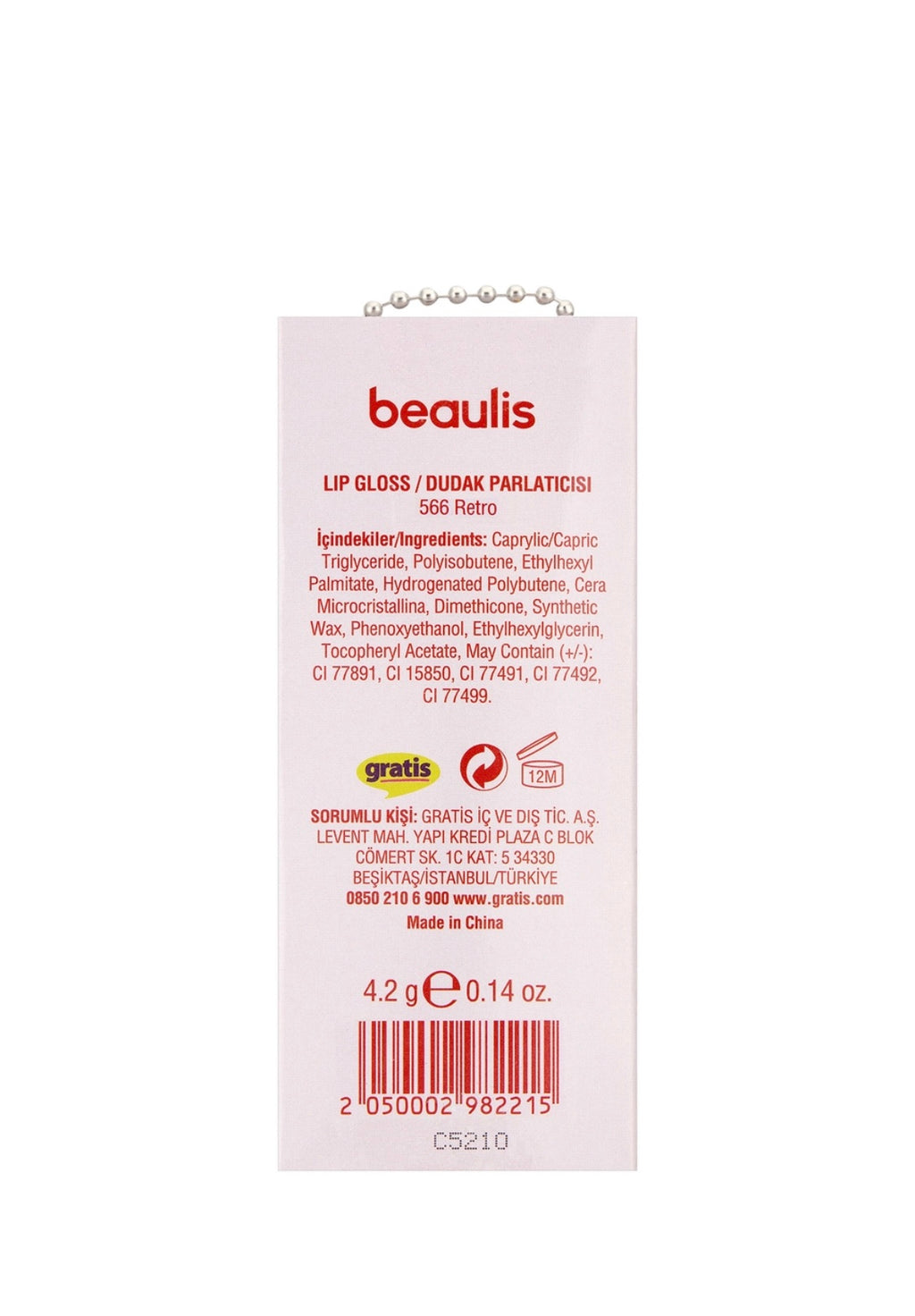 Beaulis Twist’n Kiss Lipgloss 566 Retro