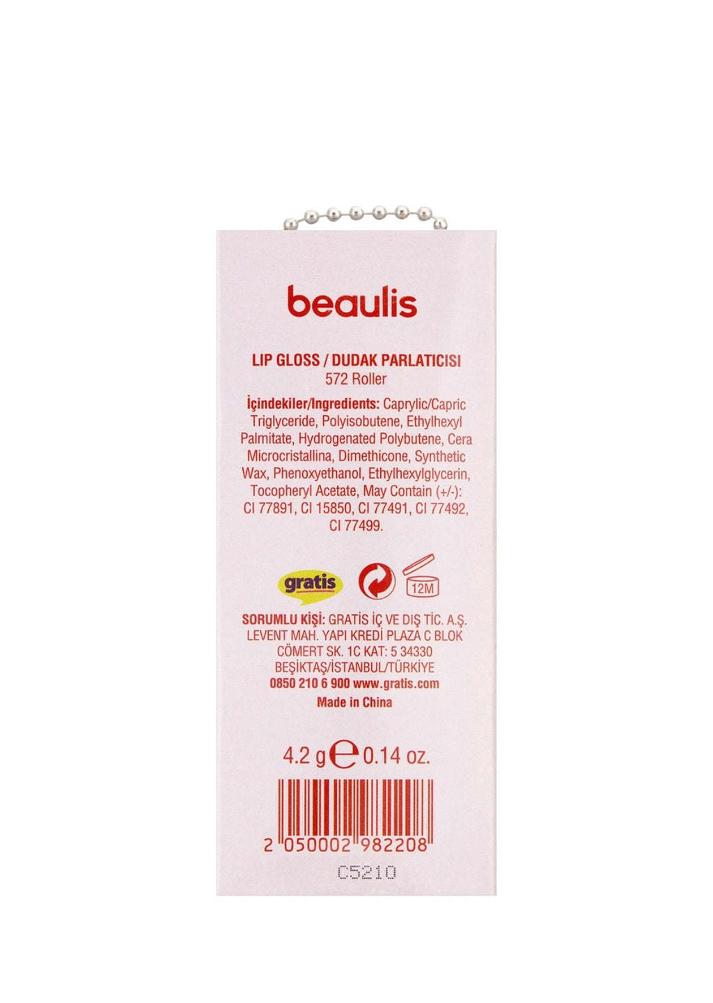 Beaulis Twist’n Kiss Lipgloss 572 Roller