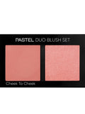 Pastel Profashion Duo Blush Set Cheek To Cheek Hot Pink