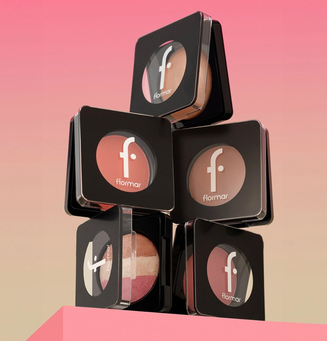 Flormar Baked Blush-on  040 Shimmer Pink