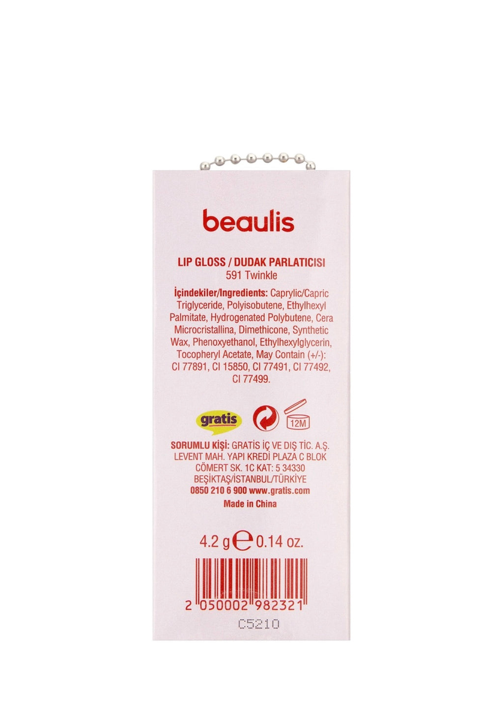 Beaulis Twist’n Kiss Lipgloss 591 Twinkle